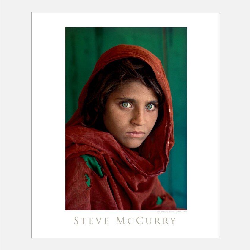 凝视穿越时代：Steve McCurry《阿富汗少女》赏析-多模态AI