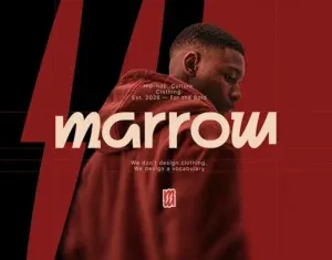 Behance 设计精选 | MARROW Brand Case Study | Clothing and Fashion Brand