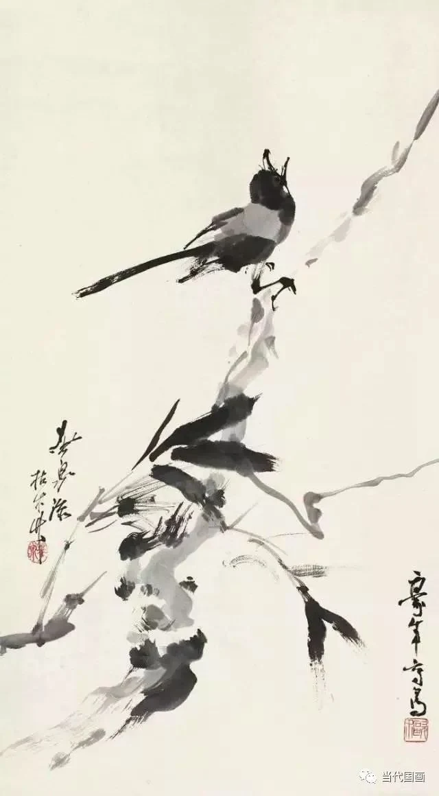 Pinterest 设计灵感 | 台湾画坛第一人欧豪年说:国画“美源于自然”!_欧教授-多模态AI