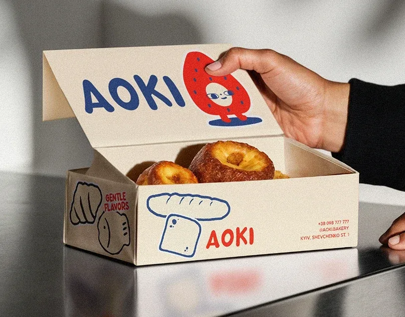 Behance 设计精选 | AOKI BAKERY-多模态AI