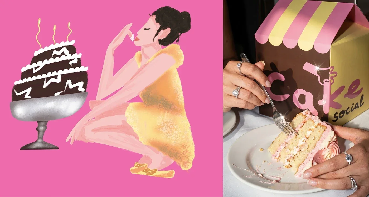 Behance 设计精选 | Cake Social bakery brand identity-多模态AI