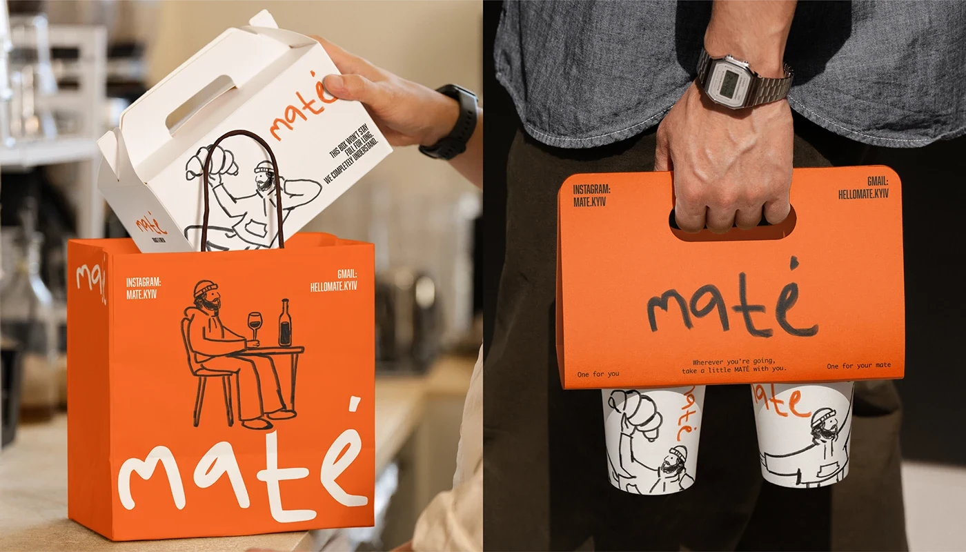 Behance 设计精选 | MATÉ | Brand Identity-多模态AI