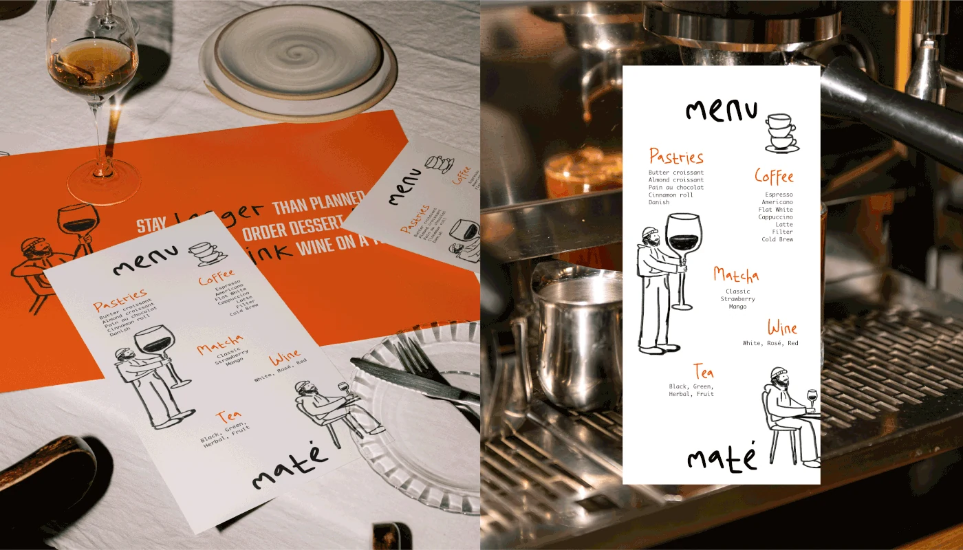 Behance 设计精选 | MATÉ | Brand Identity-多模态AI