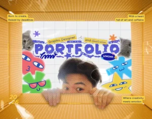 Behance 设计精选 | PORTFOLIO 2026 - GRAPHIC DESIGNER & ILLUSTRATOR