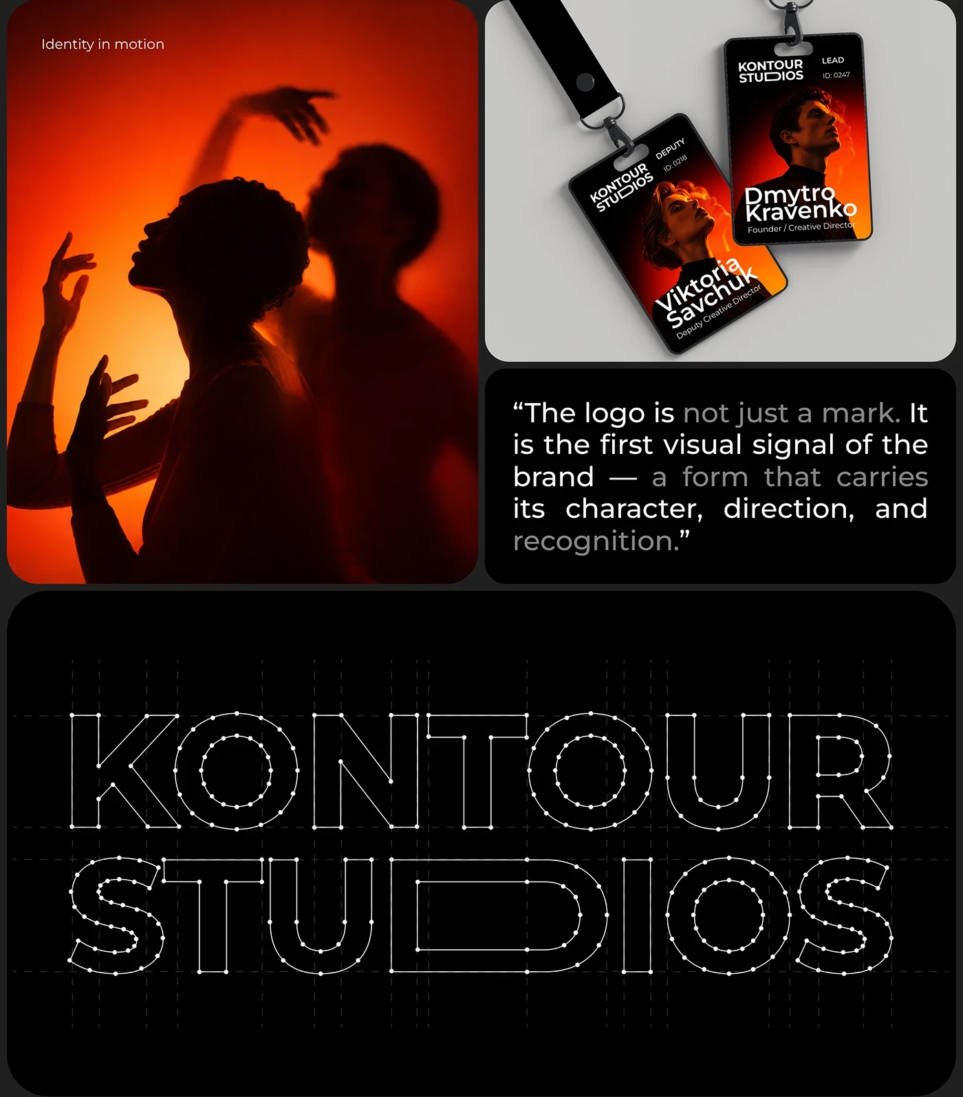 Behance 设计精选 | KONTOUR STUDIOS—Brand Identity&Marketing Agency Website-多模态AI