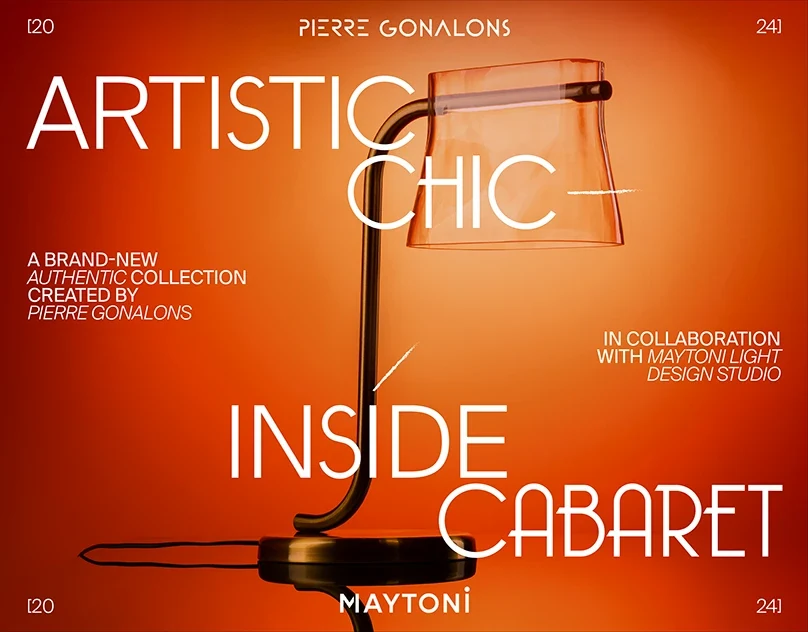 Behance 设计精选 | IDENTITY, WEB & EXHIBITION DESIGN | MAYTONI CABARET-多模态AI