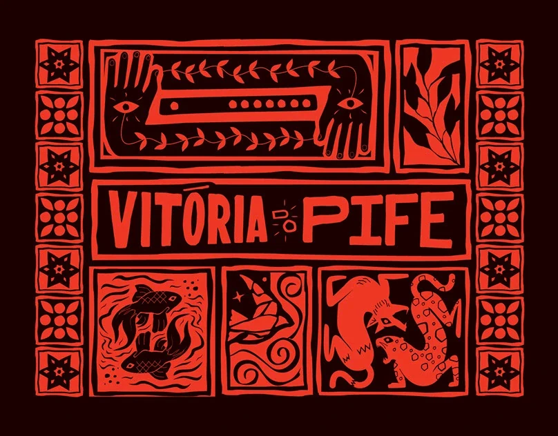 Behance 设计精选 | Vitória do Pife - Identidade Visual-多模态AI