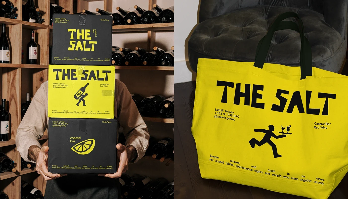 Behance 设计精选 | THE SALT | Brand Identity for a Coastal Bar-多模态AI