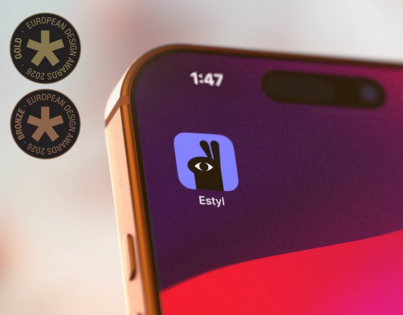 Behance 设计精选 | Estyl. Like Magic. Branding & App Design-多模态AI