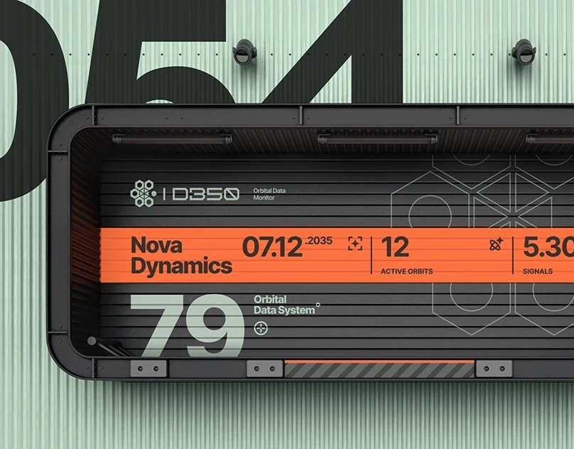 Behance 设计精选 | D350 Telemetry Index-多模态AI