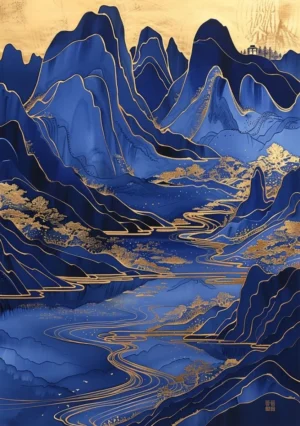 Pinterest 设计灵感 | 山水画设计灵感