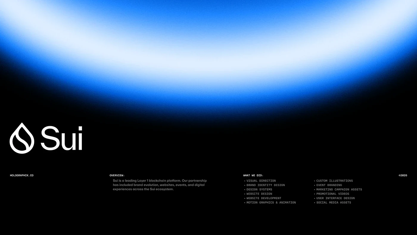 Behance 设计精选 | Sui - Brand Identity & Website-多模态AI