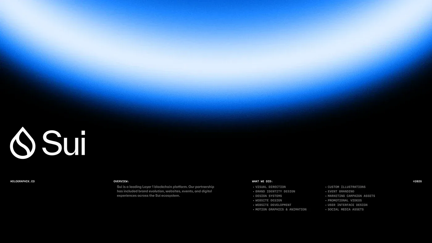 Behance 设计精选 | Sui - Brand Identity & Website-多模态AI