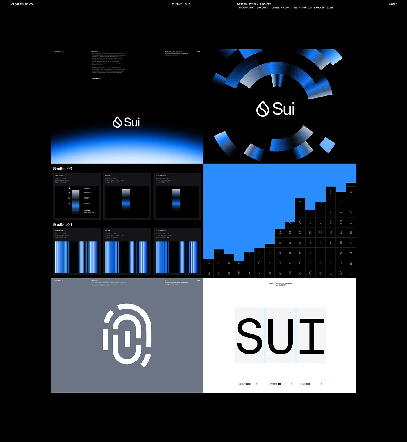 Behance 设计精选 | Sui - Brand Identity & Website-多模态AI