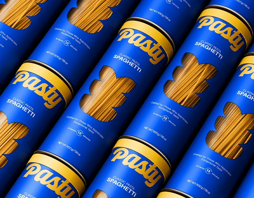 Behance 设计精选 | Pasty Branding-多模态AI