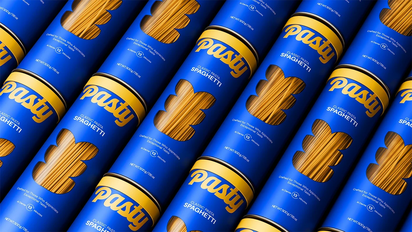 Behance 设计精选 | Pasty Branding-多模态AI