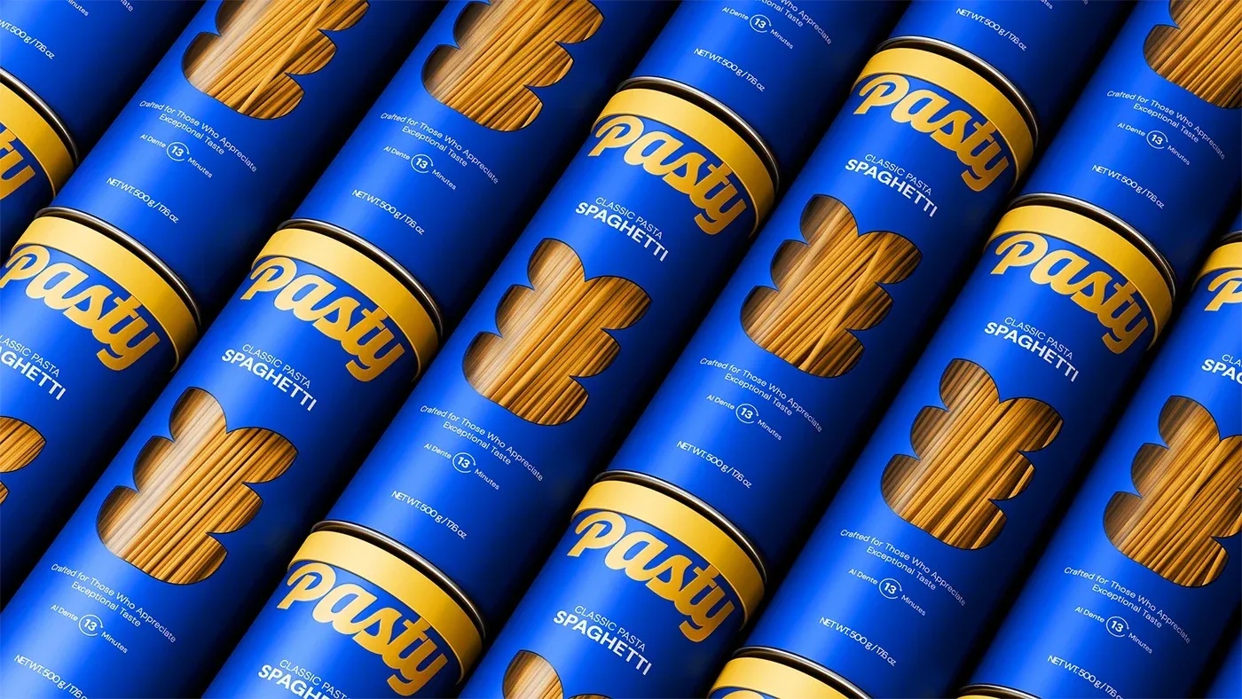 Behance 设计精选 | Pasty Branding-多模态AI