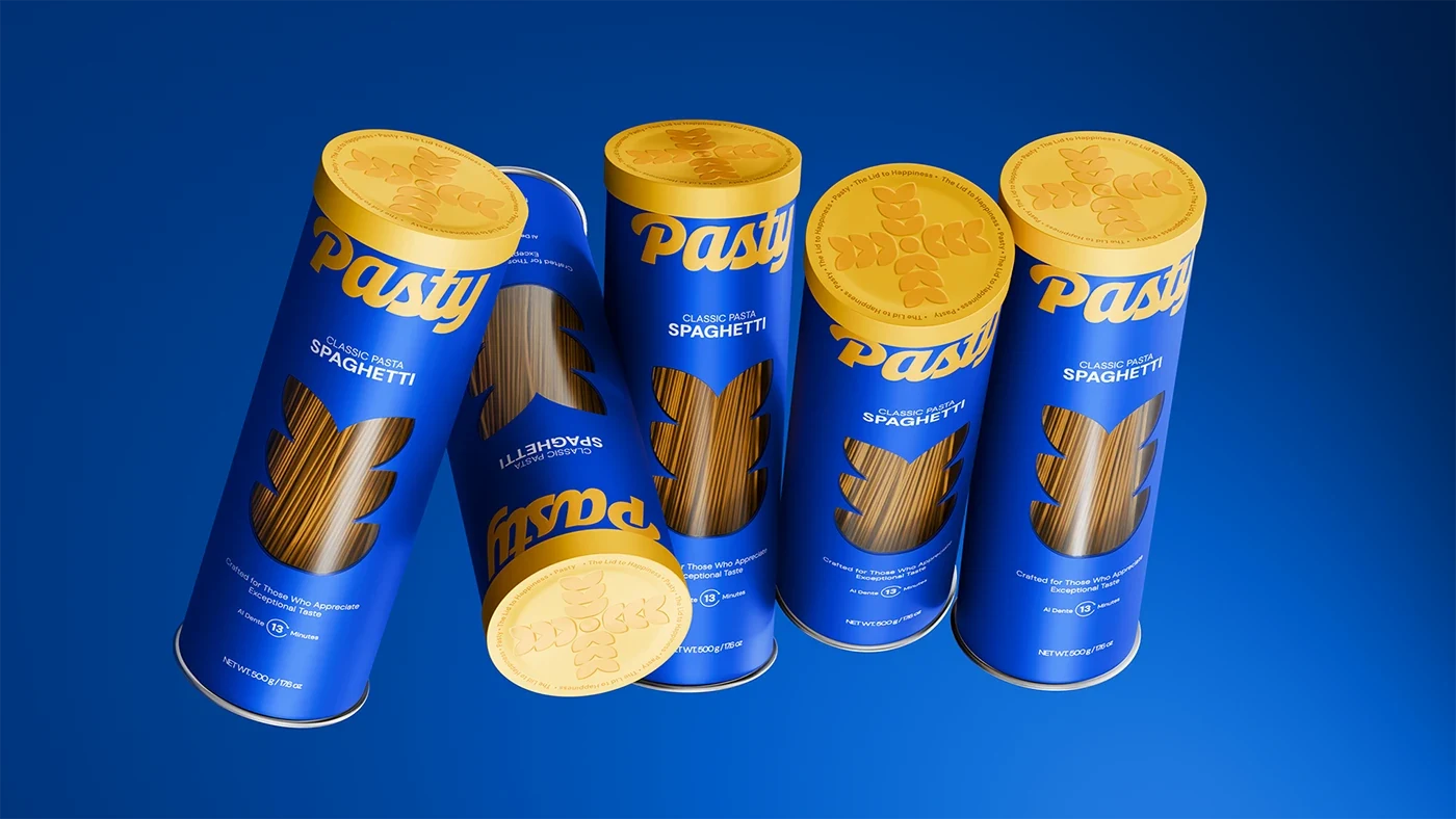 Behance 设计精选 | Pasty Branding-多模态AI