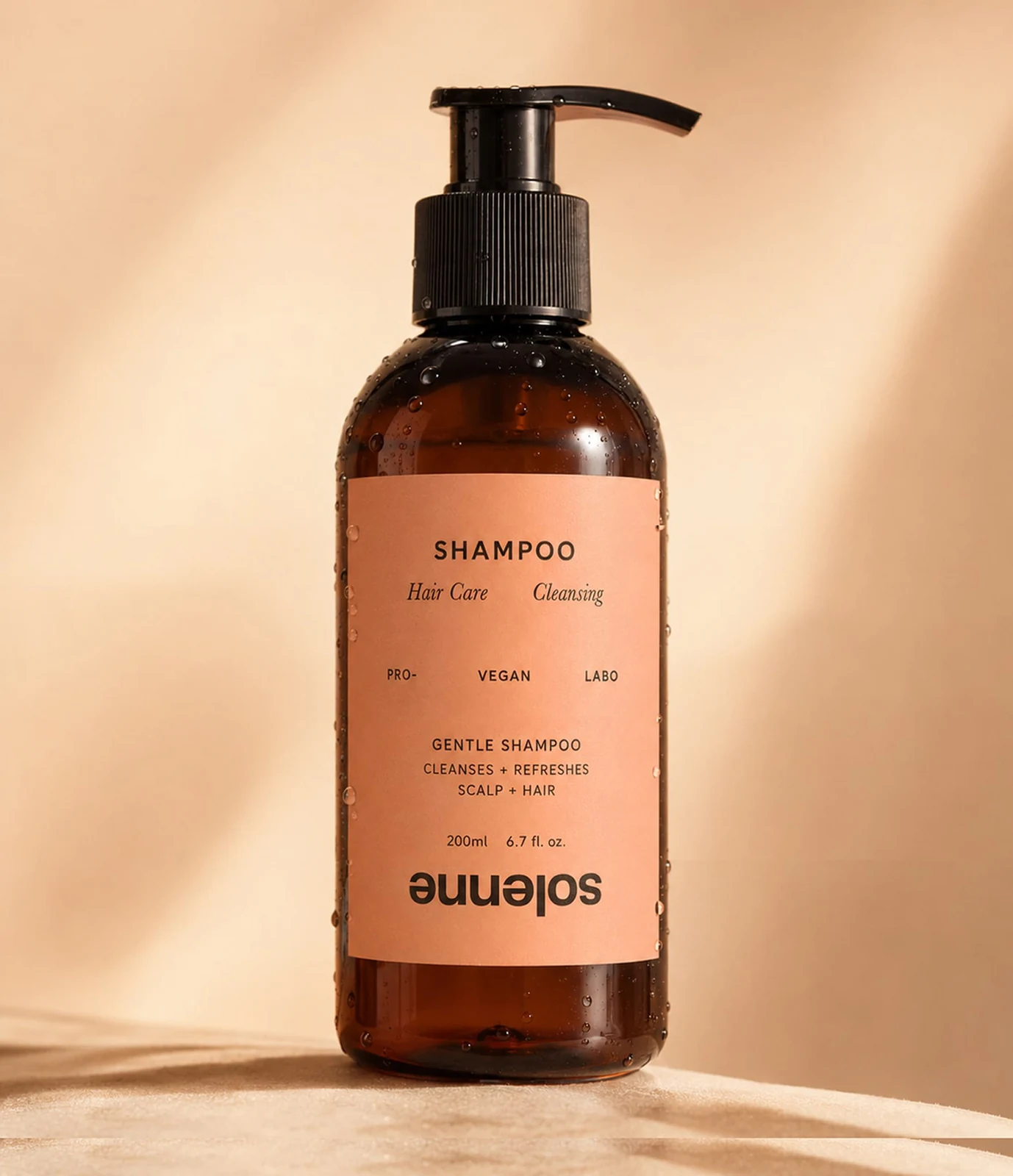 Behance 设计精选 | solenne - skincare hair and packaging / logo design-多模态AI