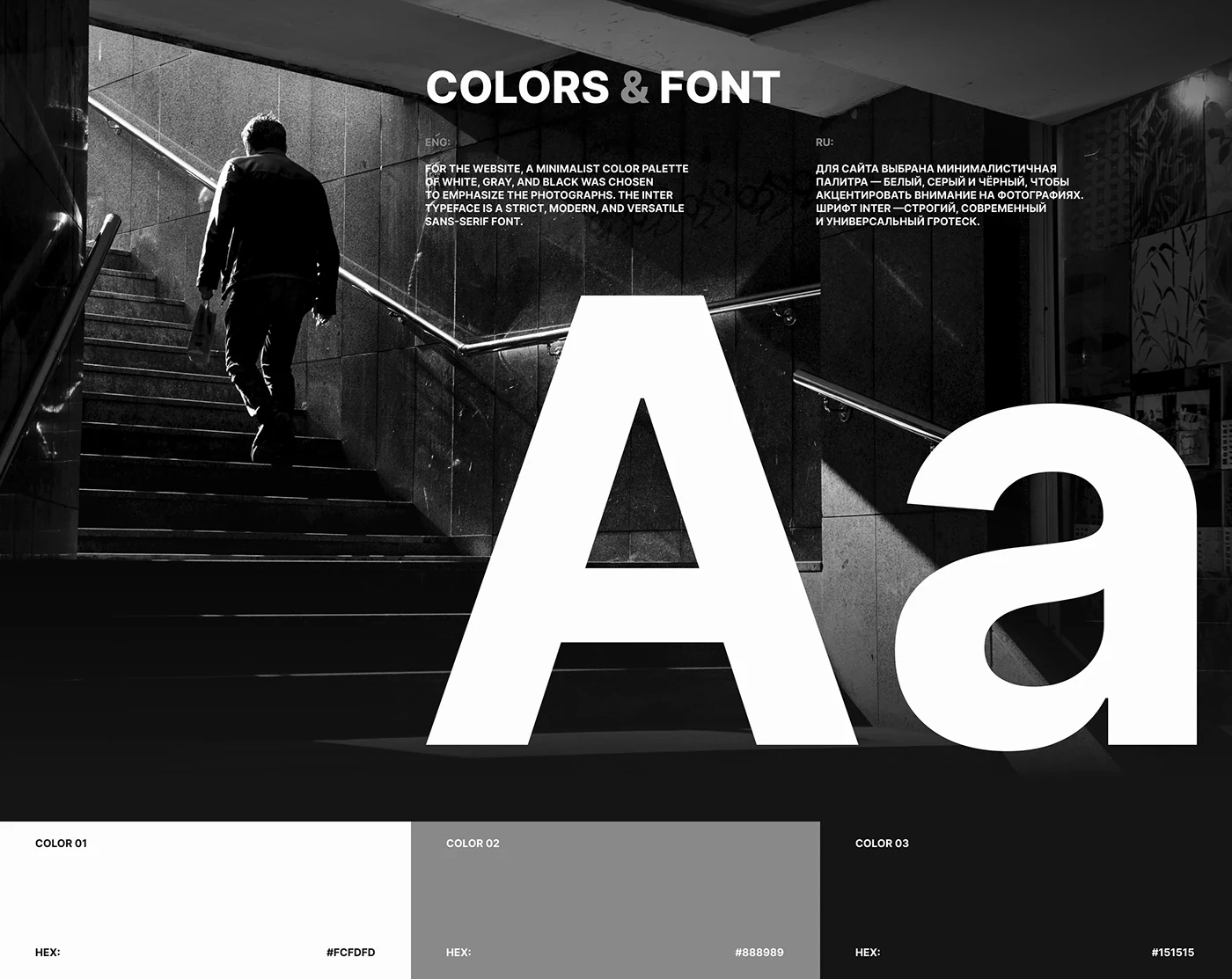 Behance 设计精选 | Photographer's portfolio | Landing page | UX/UI design-多模态AI