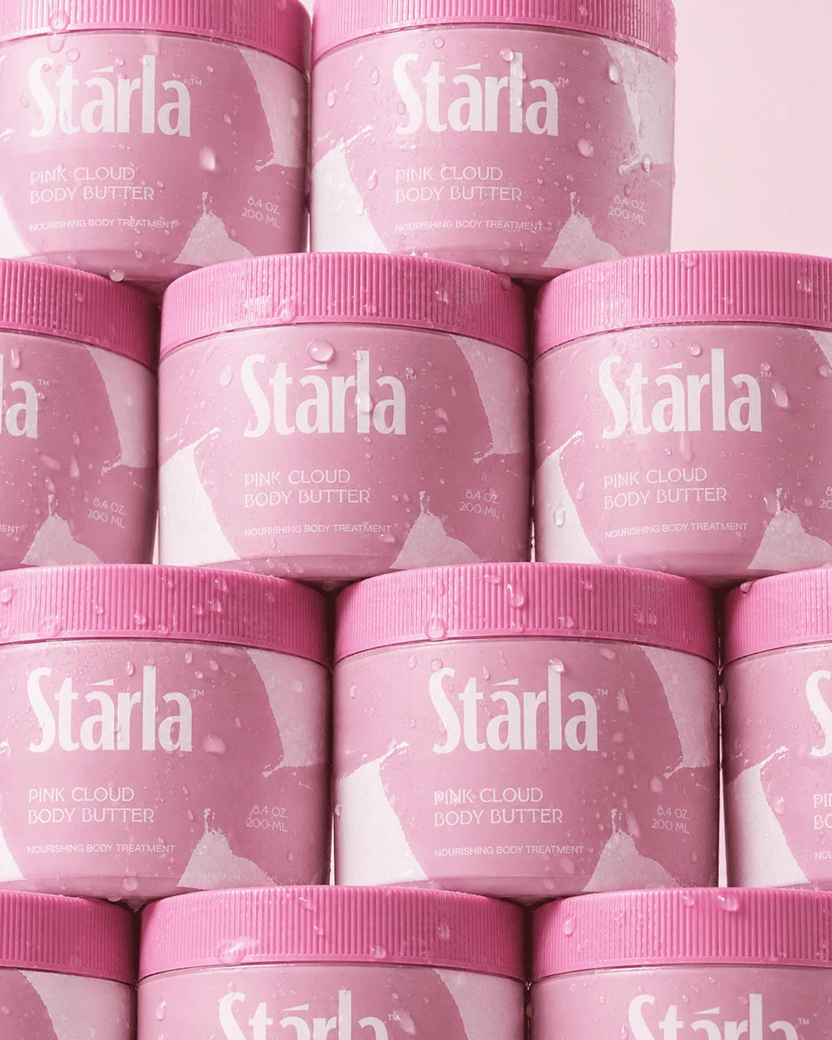 Behance 设计精选 | Starla - shampoo packing & logo design skincare brand-多模态AI