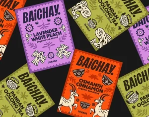 Behance 设计精选 | BAICHAY/ TEA BRAND/ IDENTITY
