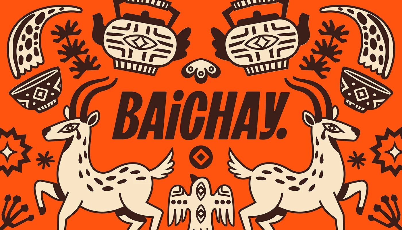 Behance 设计精选 | BAICHAY/ TEA BRAND/ IDENTITY-多模态AI