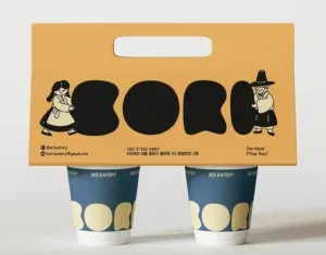 Behance 设计精选 | Visual Brand Identity for Bori Cafe