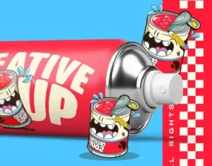 Behance 设计精选 | Creative Soup Branding & Character Design