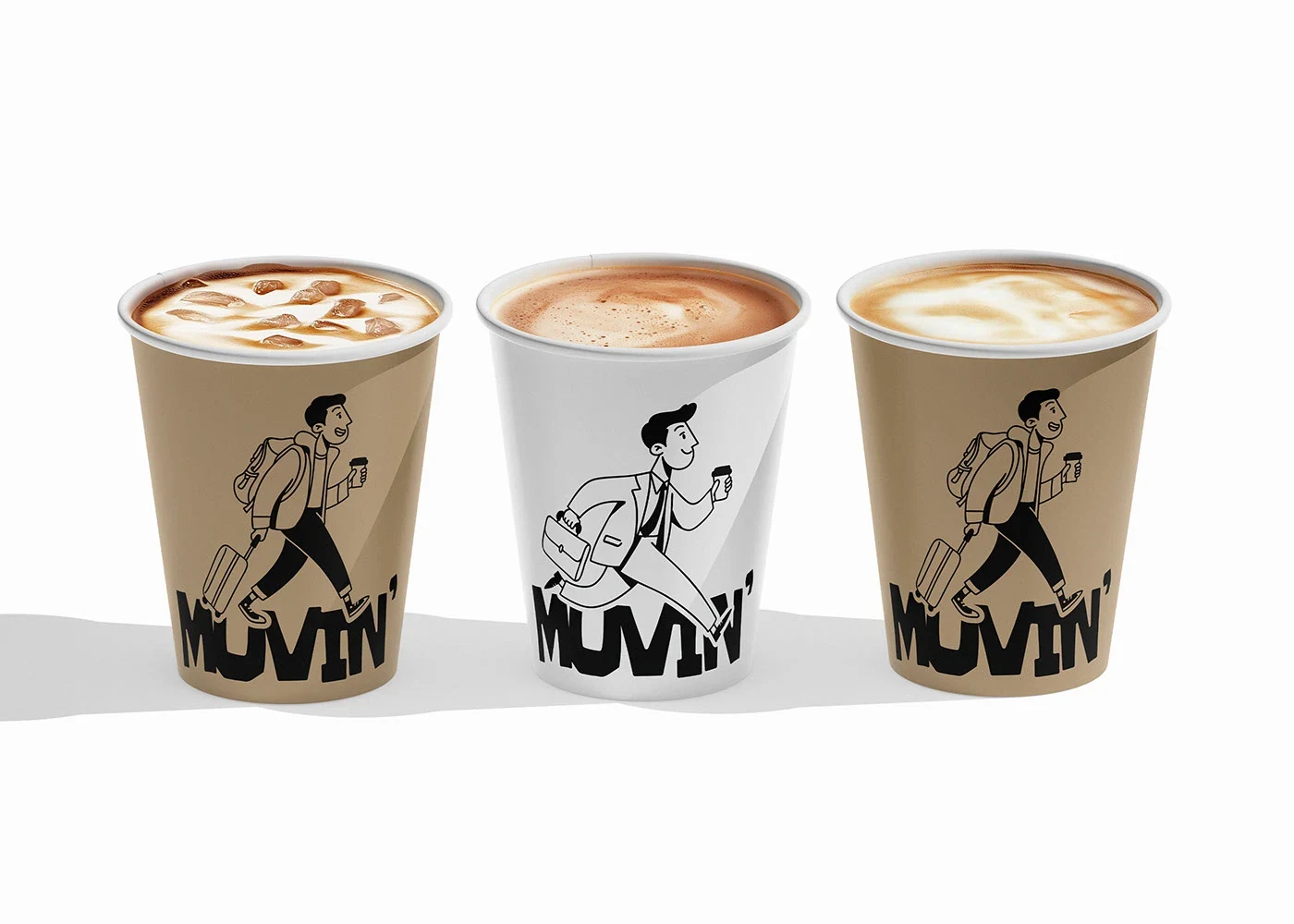 Behance 设计精选 | MUVIN COFFEE - Brand Identity-多模态AI