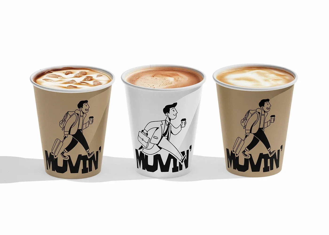 Behance 设计精选 | MUVIN COFFEE - Brand Identity-多模态AI