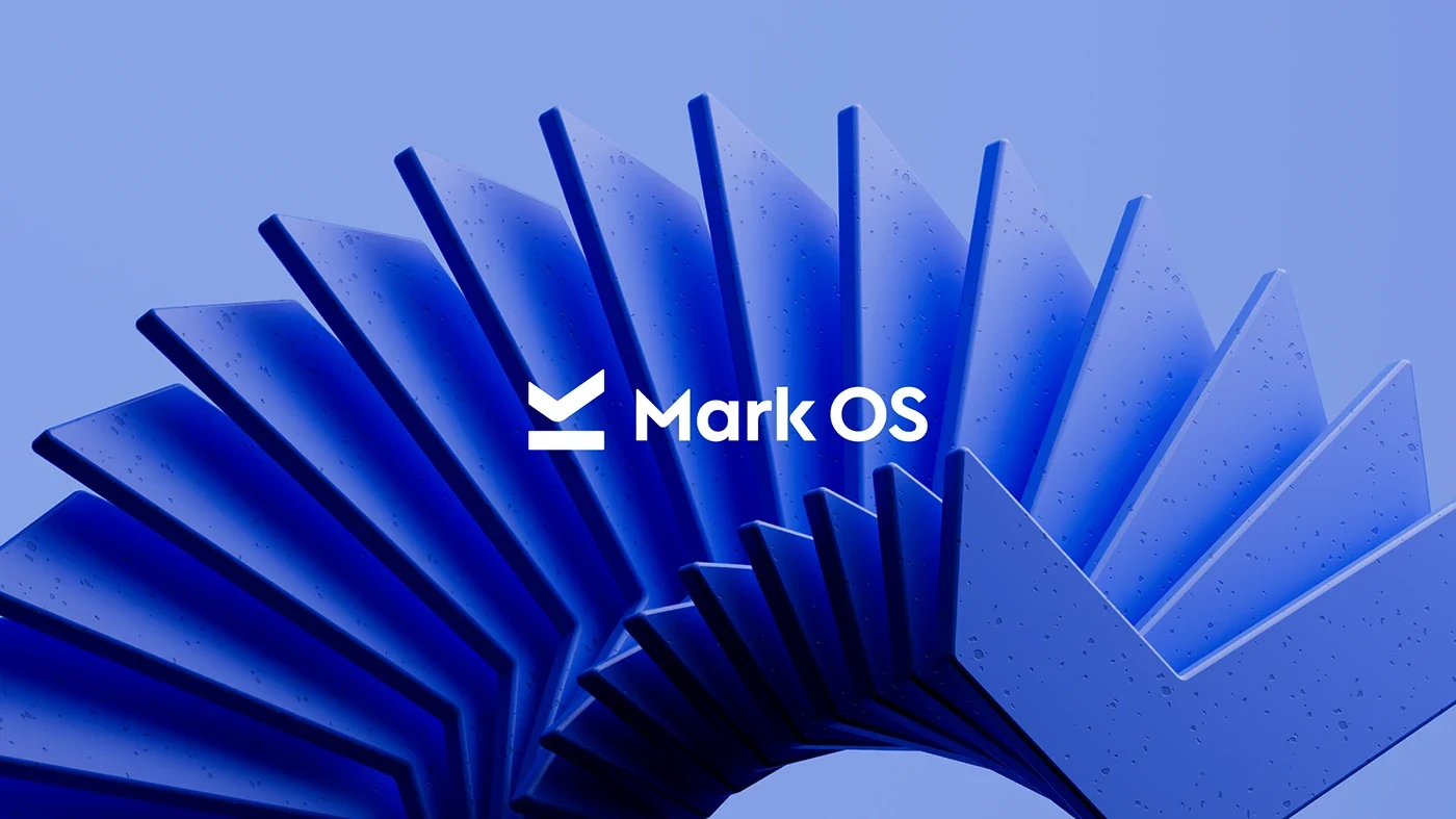 Behance 设计精选 | Mark OS, Brand Identity & Web Design for an AI Platform-多模态AI