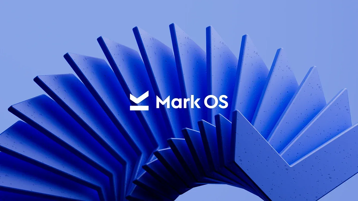 Behance 设计精选 | Mark OS, Brand Identity & Web Design for an AI Platform-多模态AI