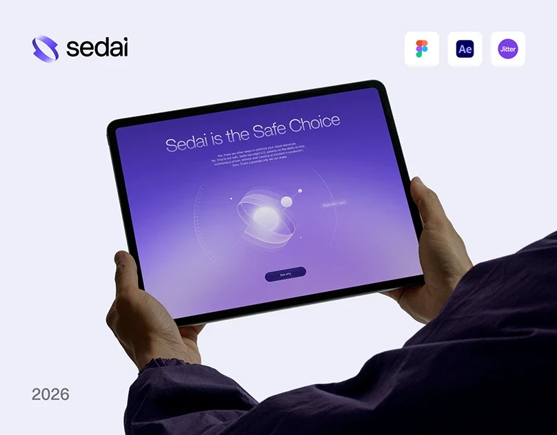 Behance 设计精选 | Sedai.io-多模态AI