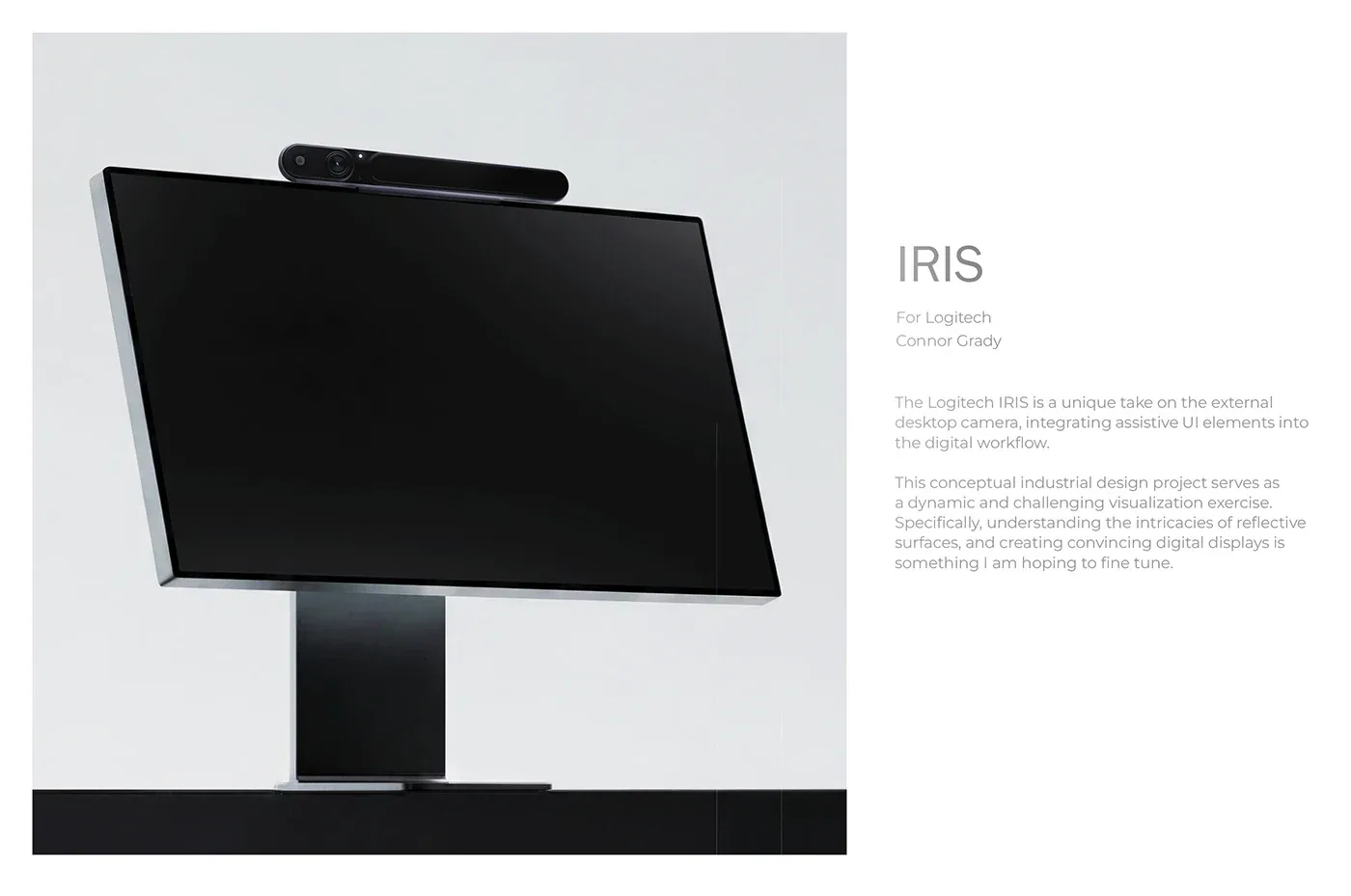 Behance 设计精选 | Logitech IRIS-多模态AI