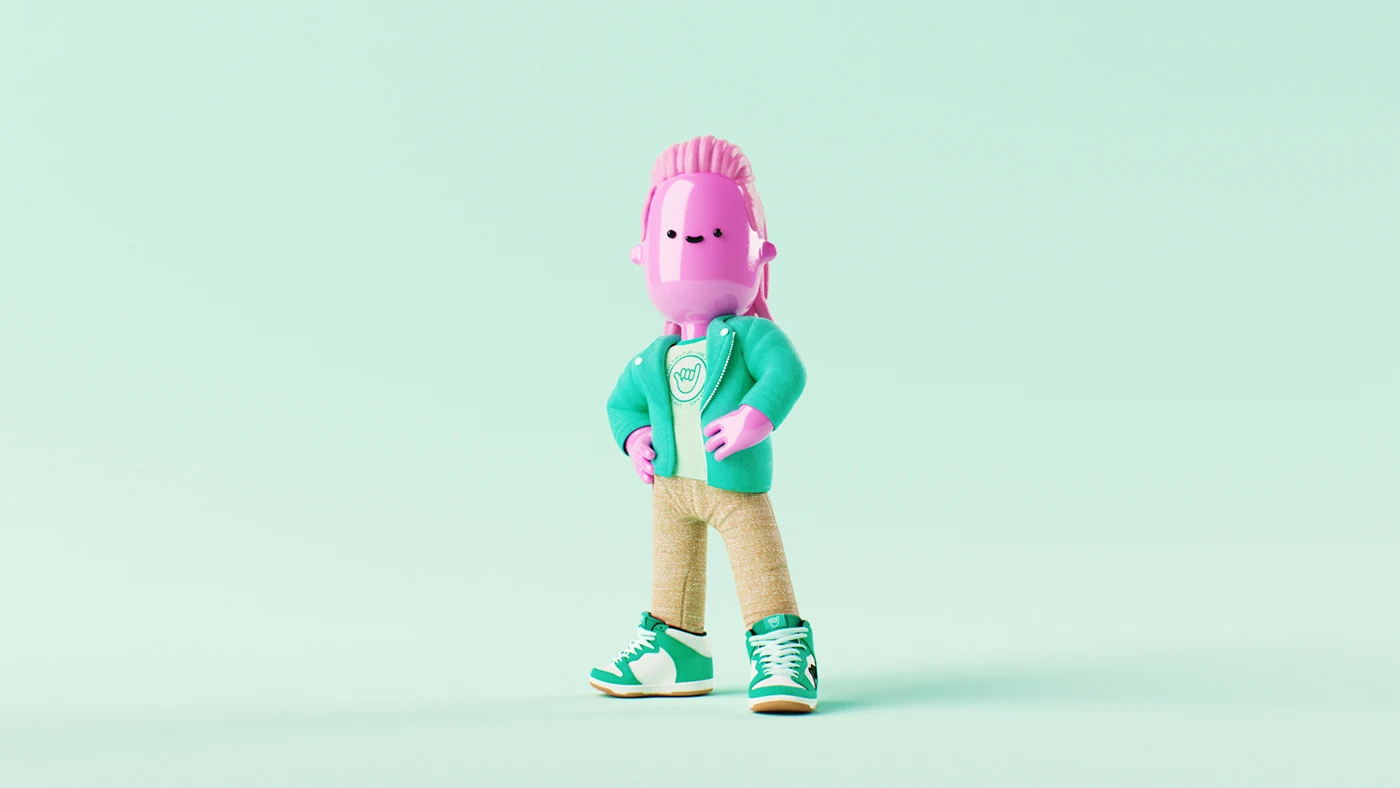 Behance 设计精选 | Good Vibes Club-多模态AI