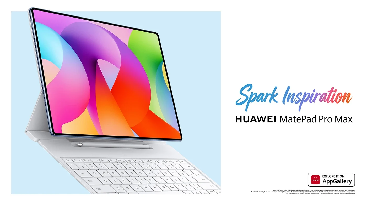 Behance 设计精选 | HUAWEI MATEPAD PRO MAX-多模态AI