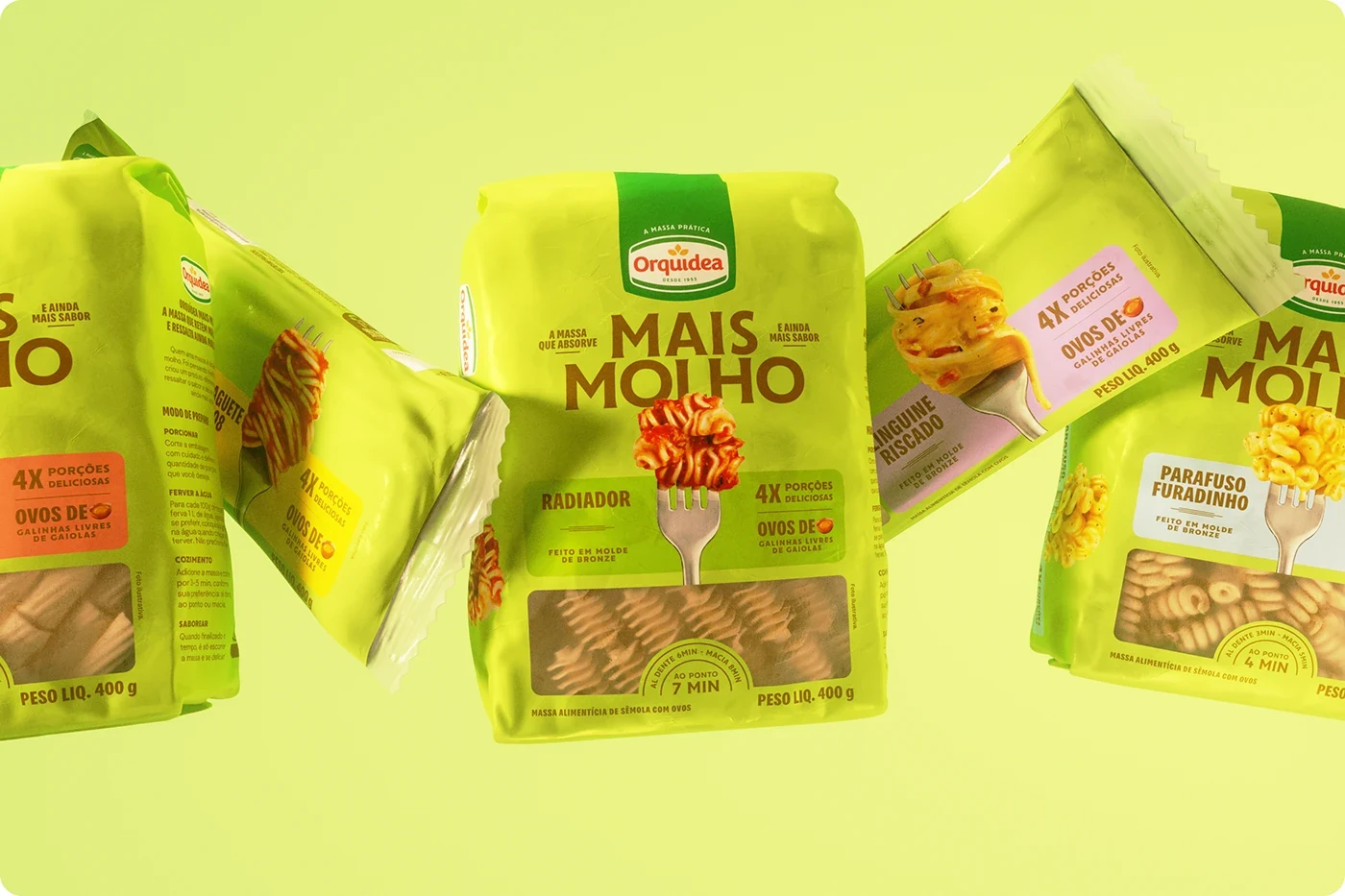 Behance 设计精选 | Mais Molho - Orquídea-多模态AI