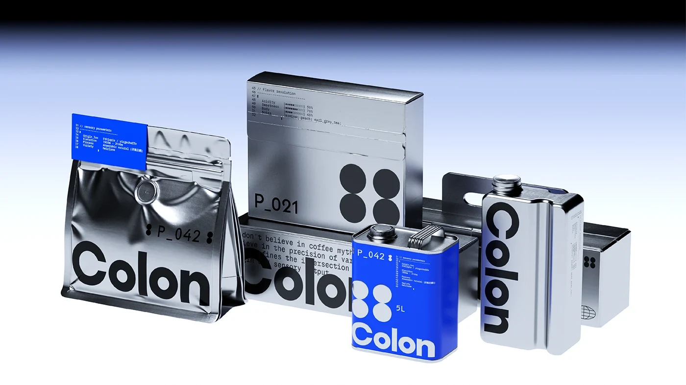 Behance 设计精选 | Colon – brand Identity & Packaging Design-多模态AI