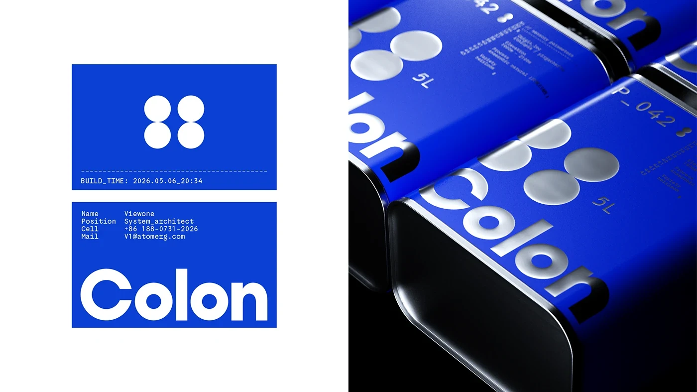 Behance 设计精选 | Colon – brand Identity & Packaging Design-多模态AI