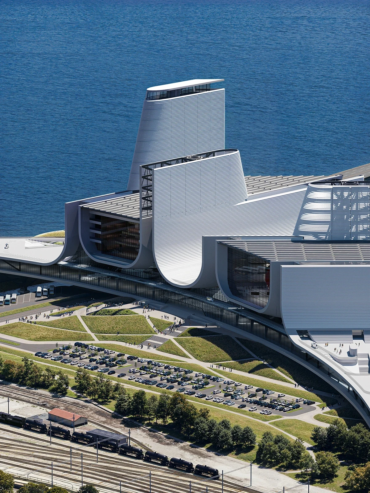 Behance 设计精选 | The Ulsan Performing Arts Venue | The System Lab-多模态AI