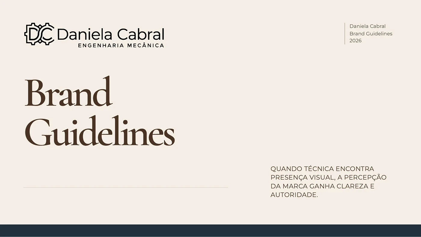Behance 设计精选 | Identidade Visual - Daniela Cabral-多模态AI