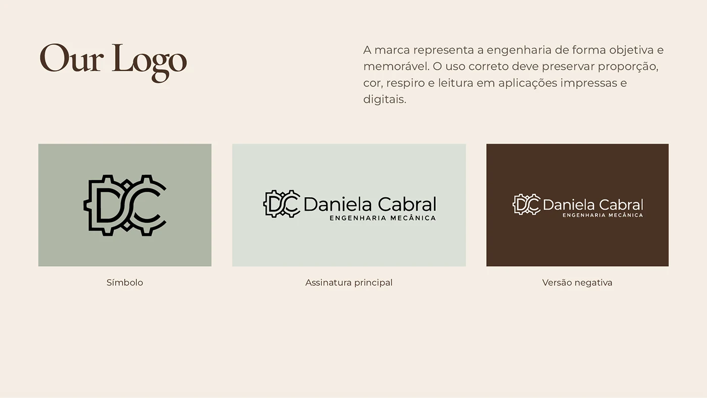 Behance 设计精选 | Identidade Visual - Daniela Cabral-多模态AI