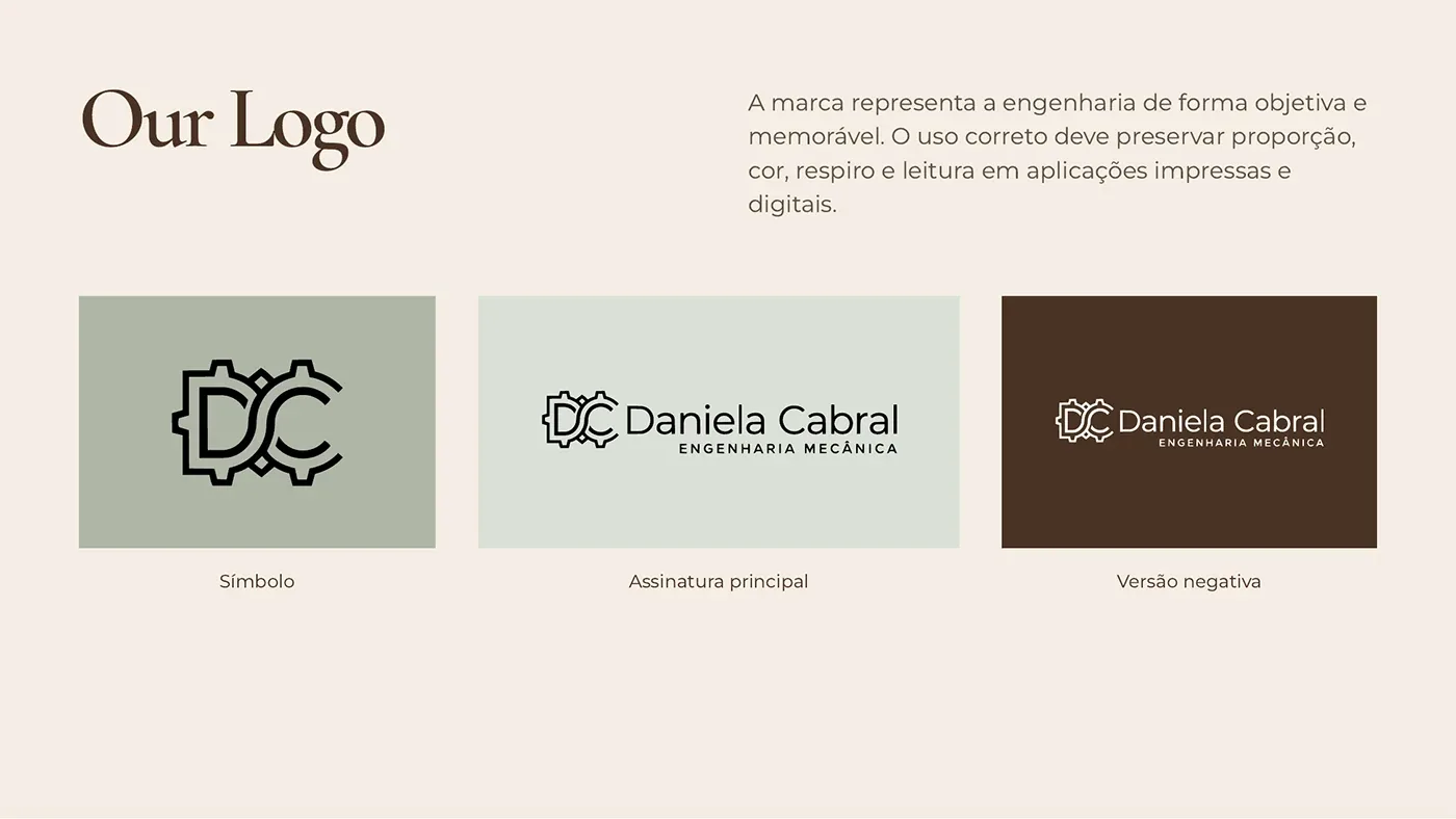 Behance 设计精选 | Identidade Visual - Daniela Cabral-多模态AI