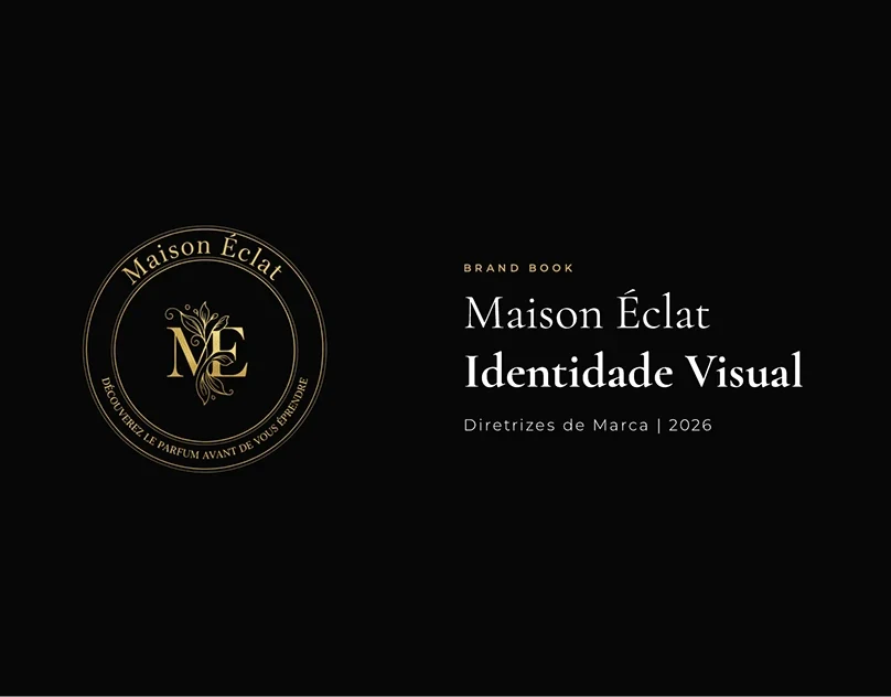 Behance 设计精选 | Identidade Visual - Maison Éclat-多模态AI