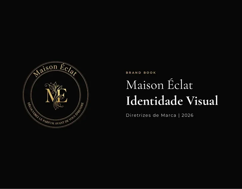 Behance 设计精选 | Identidade Visual - Maison Éclat-多模态AI