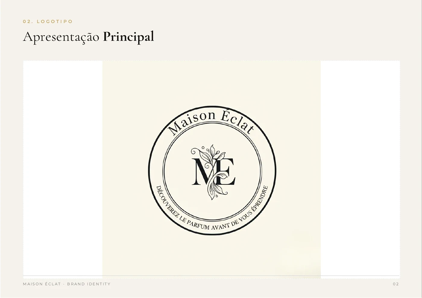 Behance 设计精选 | Identidade Visual - Maison Éclat-多模态AI