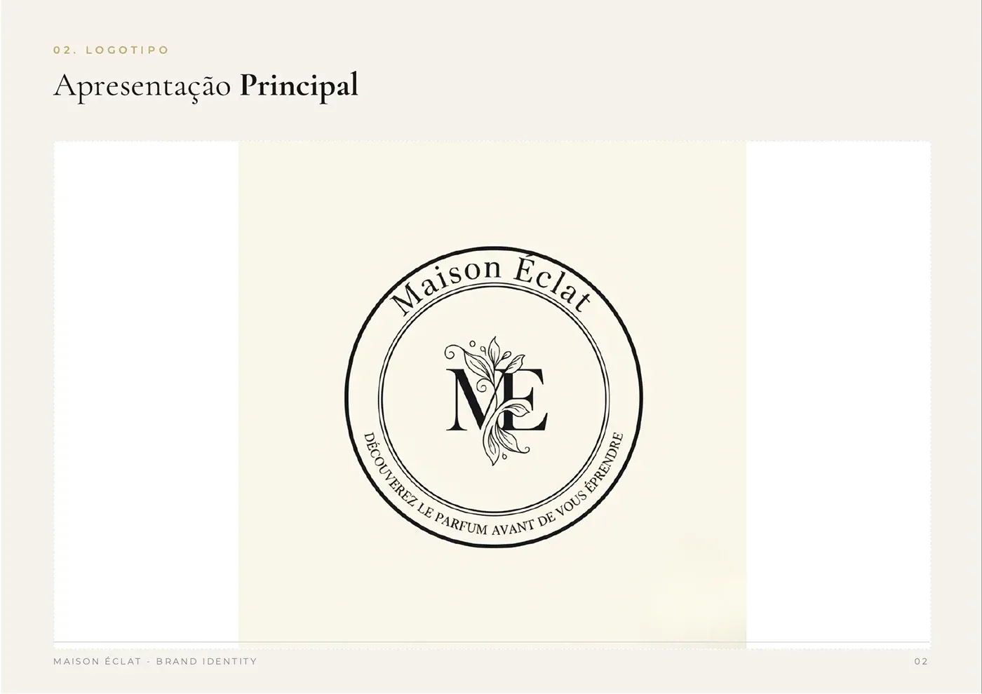 Behance 设计精选 | Identidade Visual - Maison Éclat-多模态AI