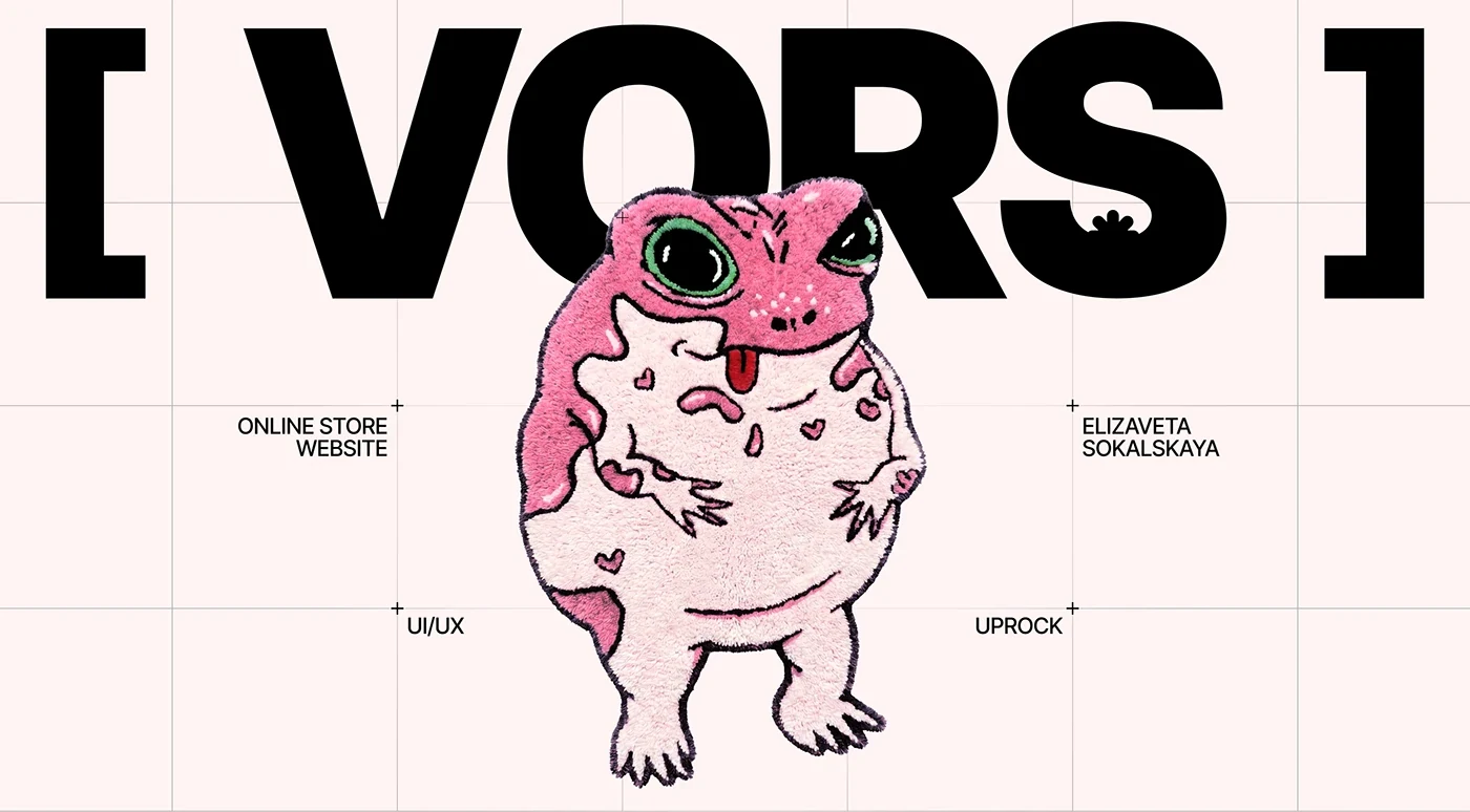 Behance 设计精选 | VORS ONLINE STORE WEBSITE-多模态AI