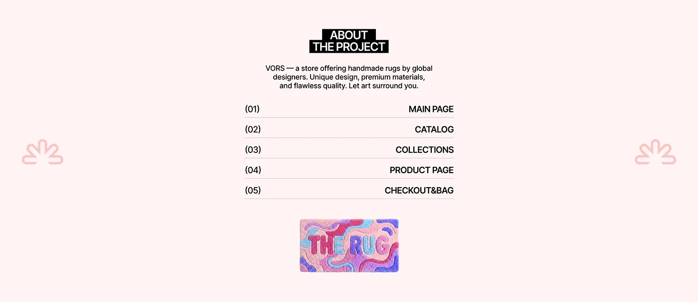 Behance 设计精选 | VORS ONLINE STORE WEBSITE-多模态AI